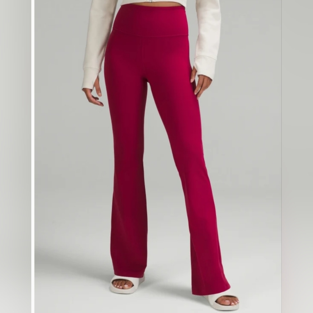 lululemon athletica Magenta Flare Bootcut Pants